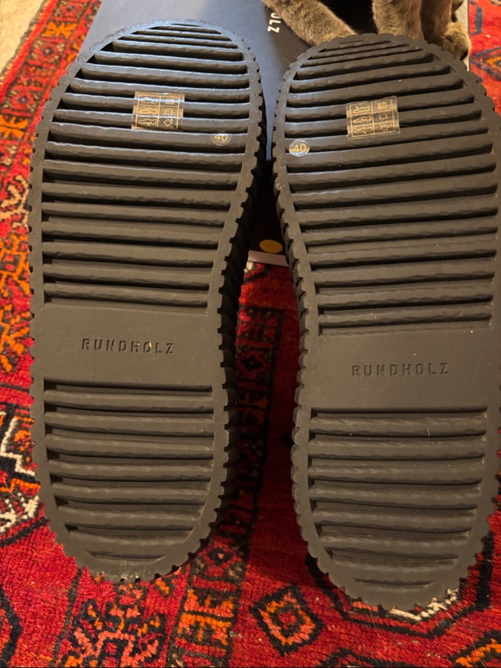 RUNDHOLZ Black Hightop Sneakers - Picture 5 of 9